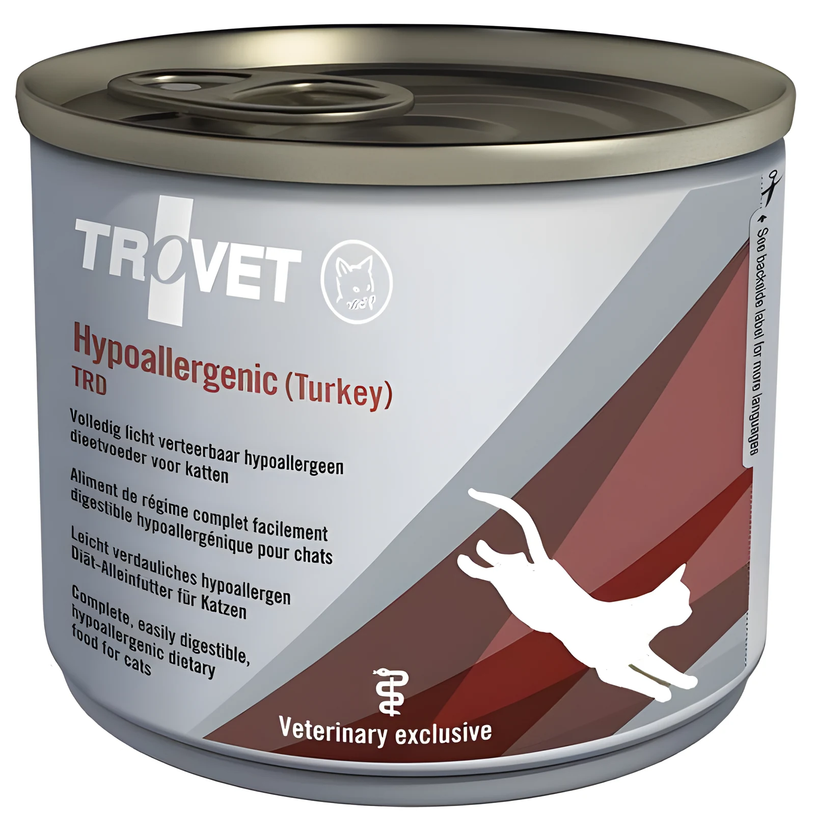 TROVET Hypoallergenic z indykiem - mokra karma dla kota, 200 g