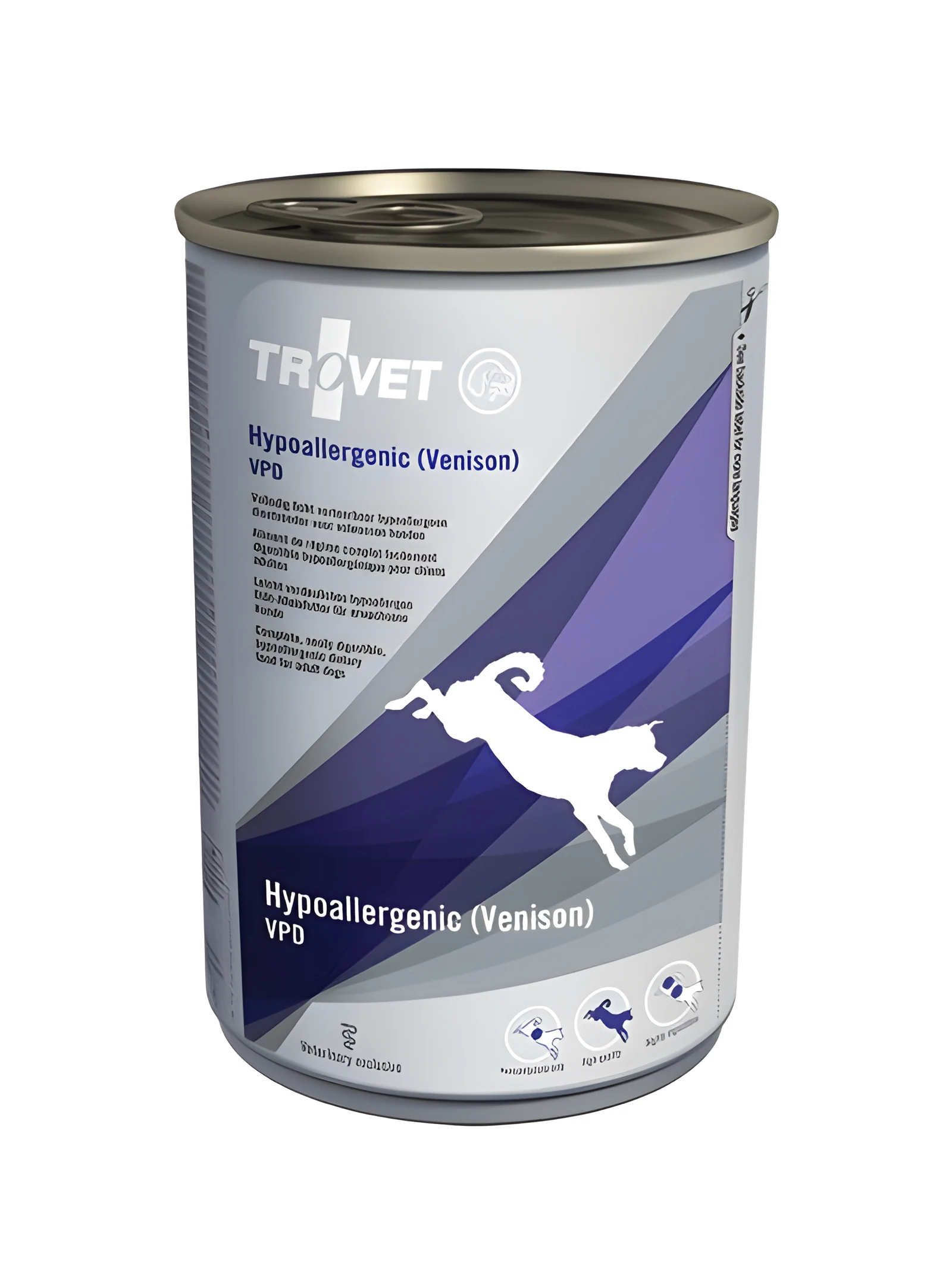 Karma mokra dla psa TROVET Hypoallergenic VPD z dziczyzną - 400 g