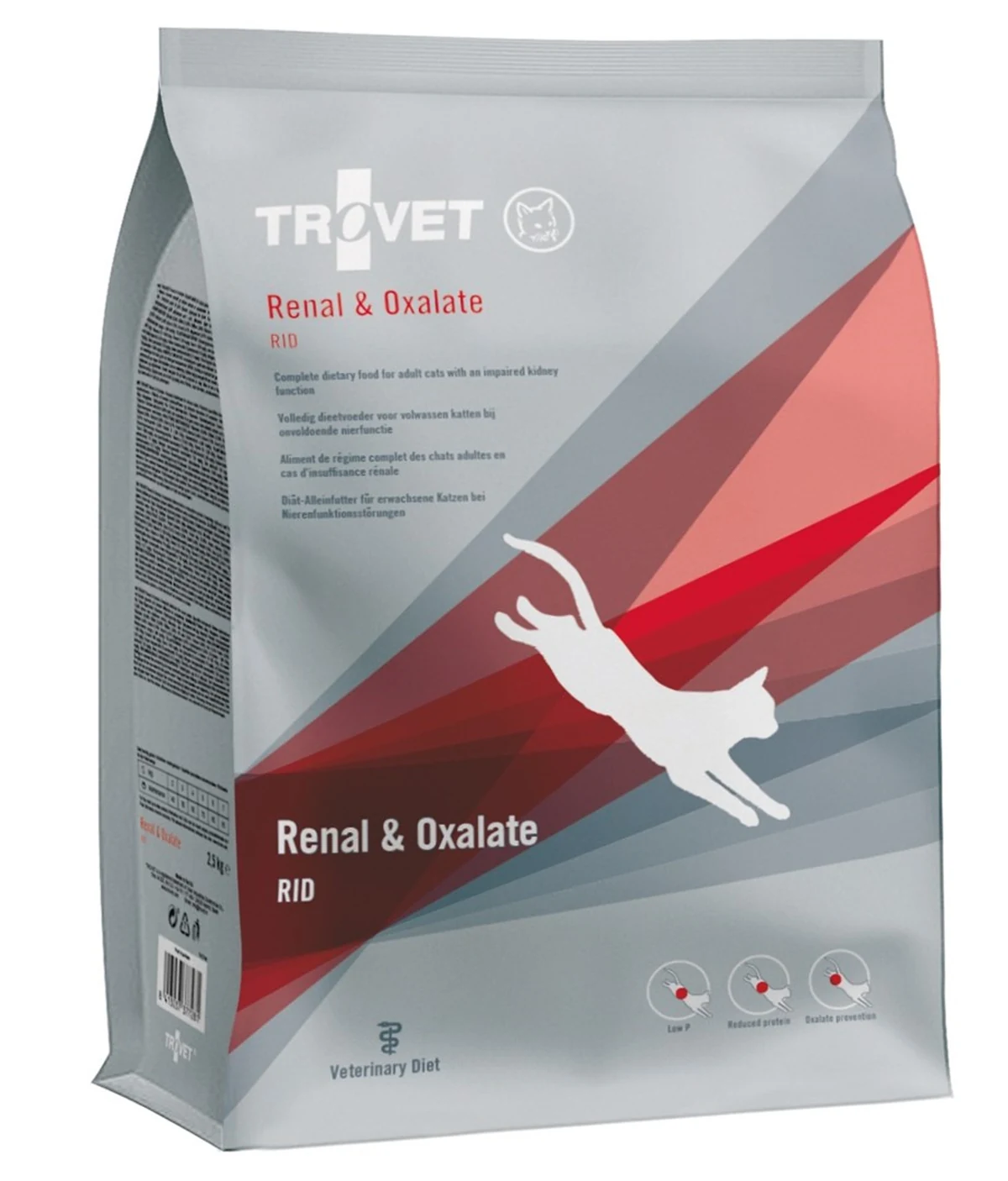 Karma sucha dla kota Trovet RID Renal & Oxalate 2,5 kg