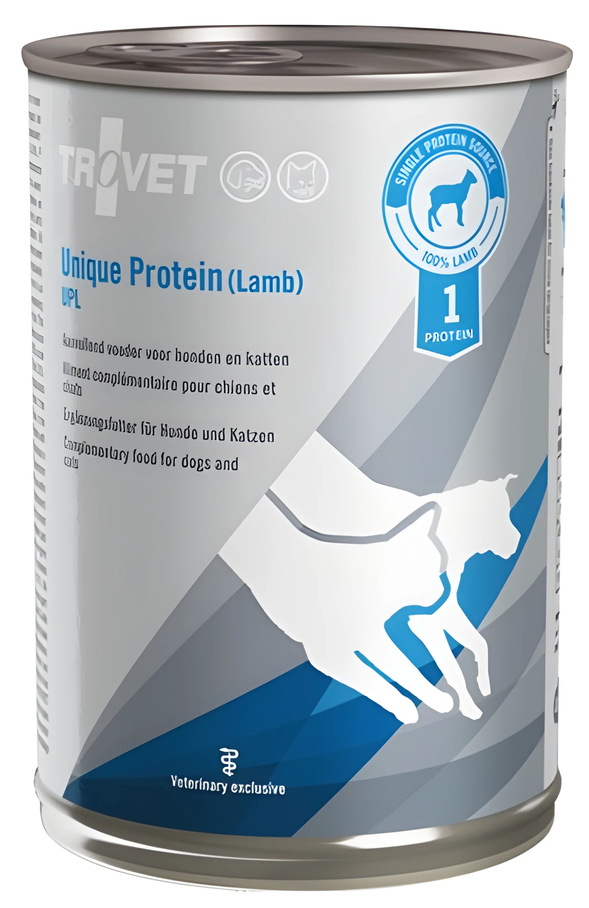 TROVET Unique Protein UPL z jagnięciną 400 g