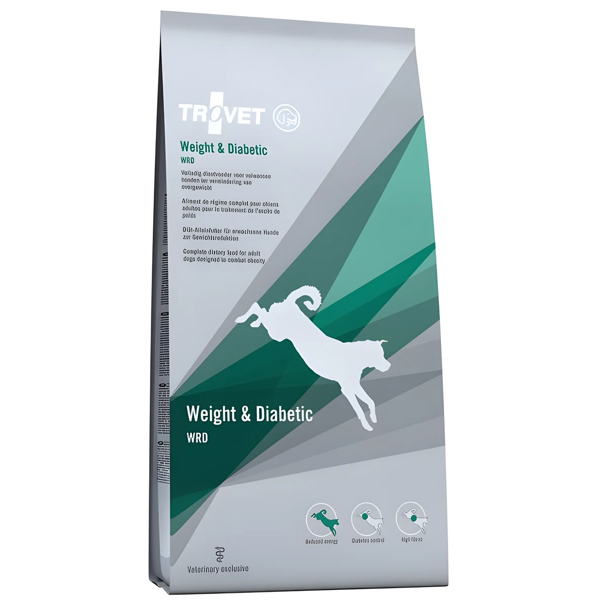 Trovet WRD Weight & Diabetic - Karma sucha dla psa 3kg