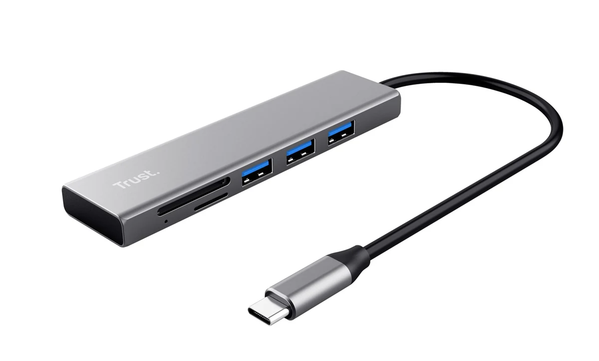 Trust HALYX FAST USB-C HUB CARD READER
