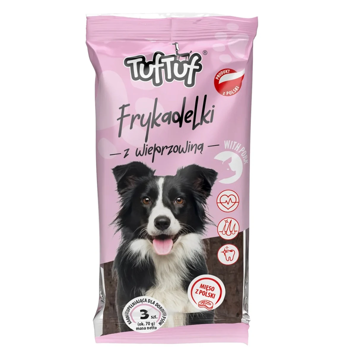 Tuf Tuf Frykadelki wieprzowe dla psa 3szt.