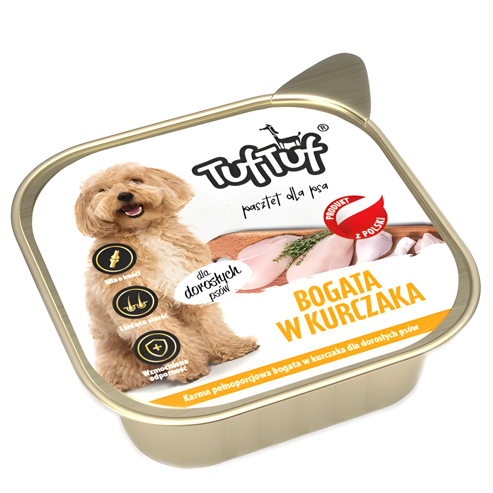 Tuf Tuf Pasztet drobiowy alupak 300g — zdjęcie 1 z 3