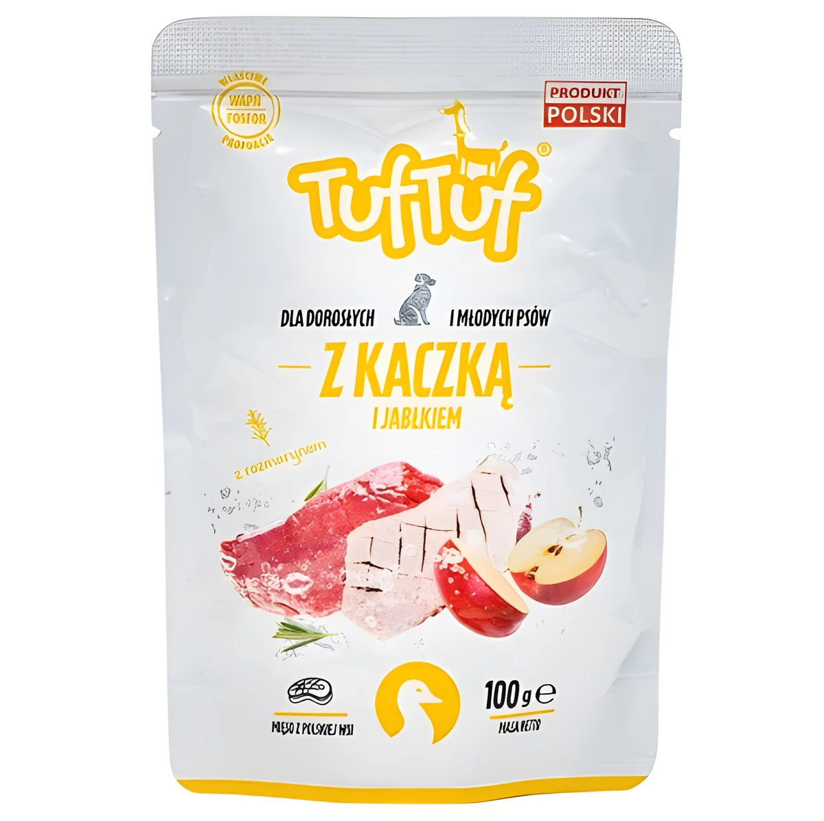 Tuf Tuf Saszetka mielonka z kaczką dla psa 100g