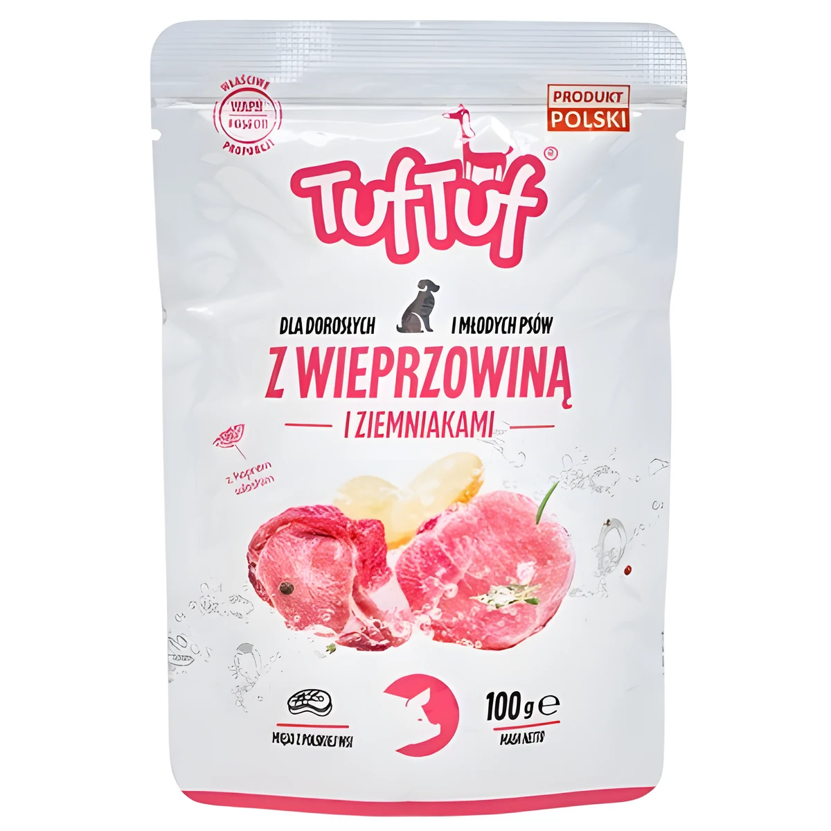 Tuf Tuf Saszetka mielonka z wieprzowiny 100g