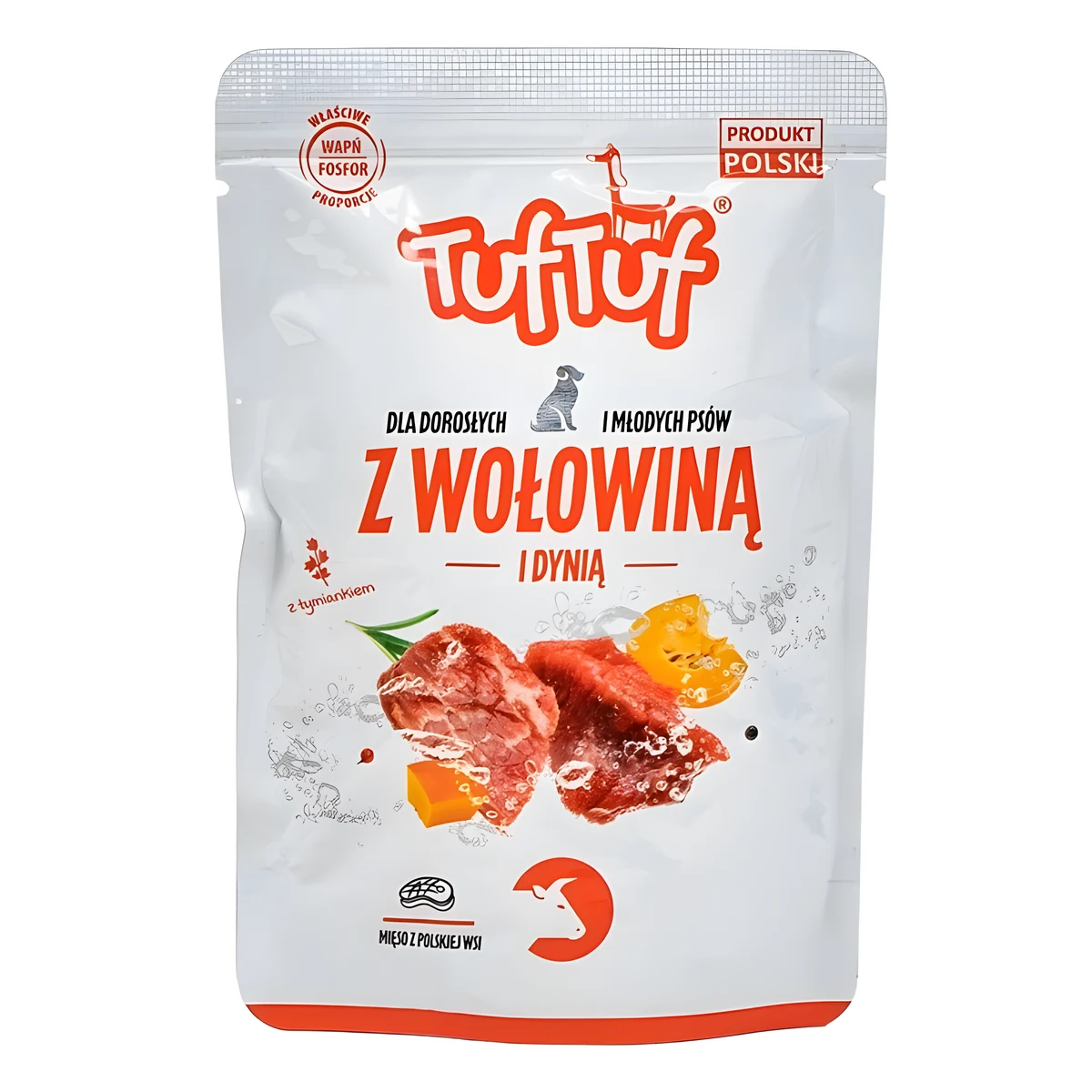 Tuf Tuf Saszetka mielonka z wołowiny 100g