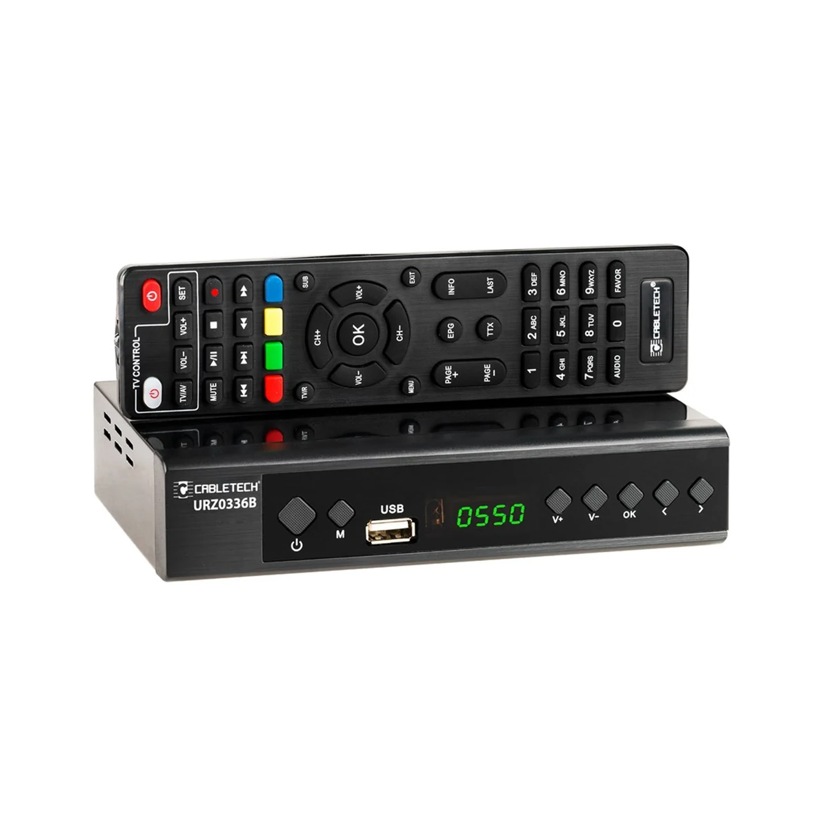 Tuner DVB-T2 H.265 HEVC Cabletech Cyfrowy