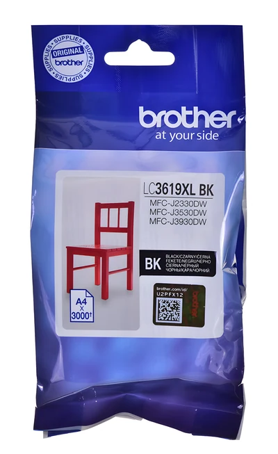 Tusz Brother LC3619XLBK, czarny, 3000 stron