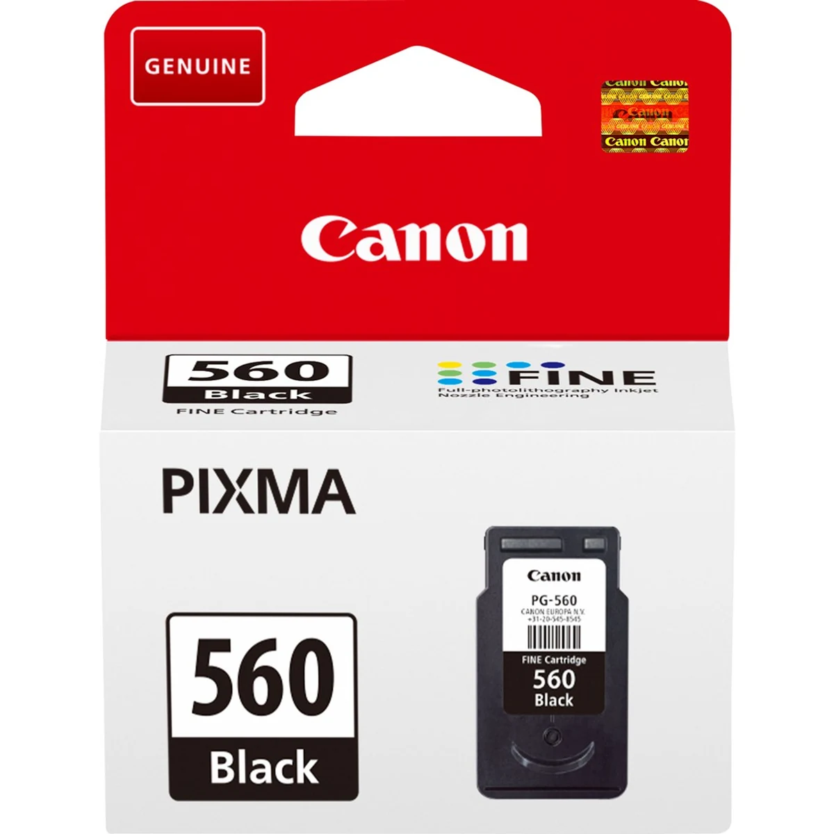 Tusz Canon PG-560, czarny, 7,5 ml, 180 stron