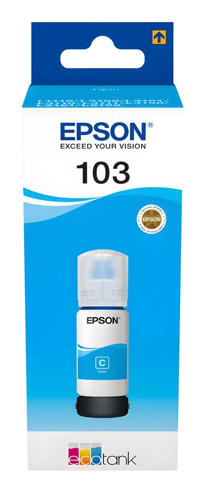 Tusz Epson C13T00S24A 65 ml Niebieski