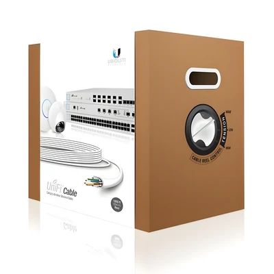 Kabel sieciowy Ubiquiti UniFi CAT6, miedziany, UC-C6-CMR