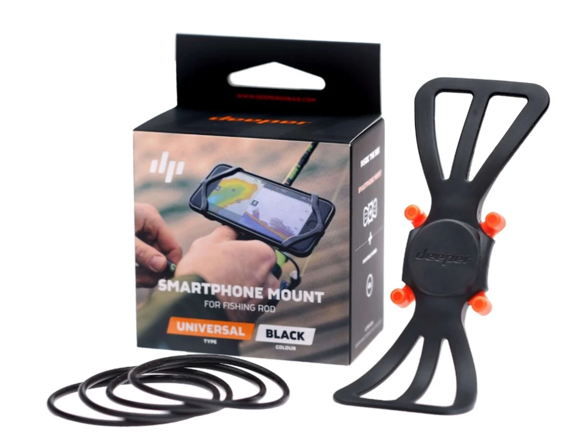 Uchwyt na smartfon Deeper Smartphone Mount - Czarny, Matowy