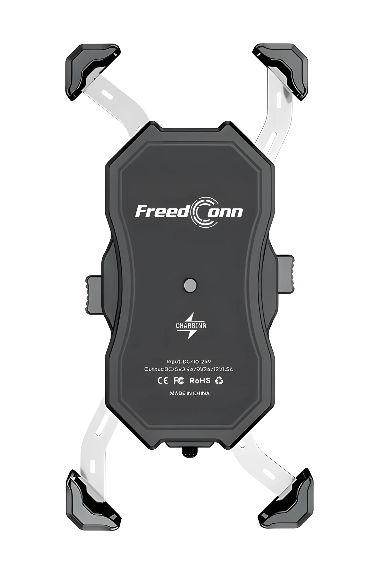 Uchwyt FreedConn MC1W 15W + USB 10,2 cm
