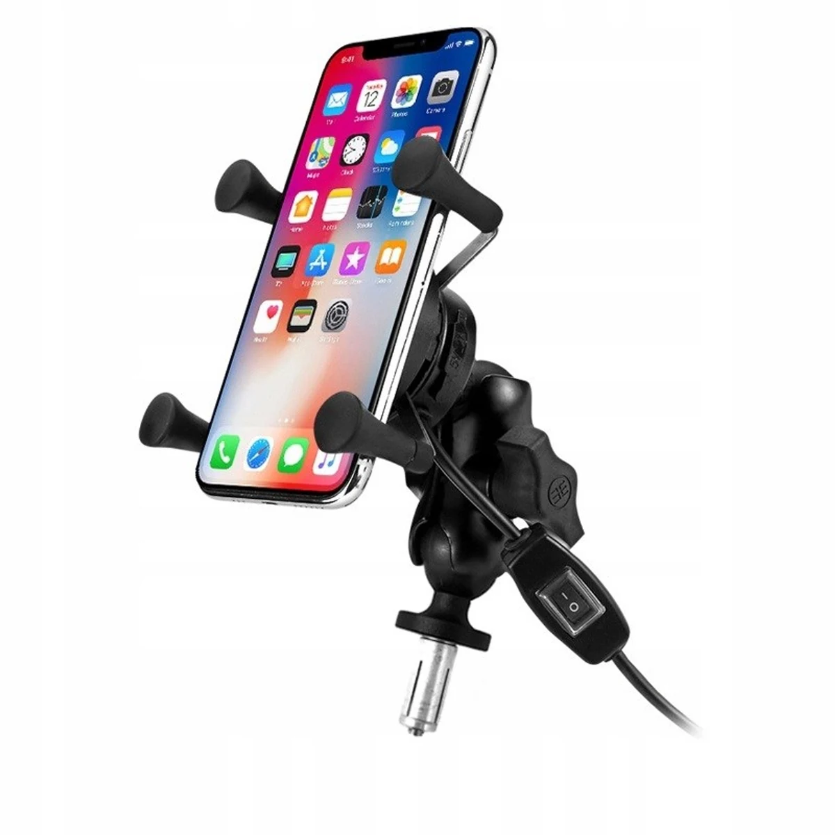 Uchwyt FreedConn MC7W 10W + USB 15,2 cm