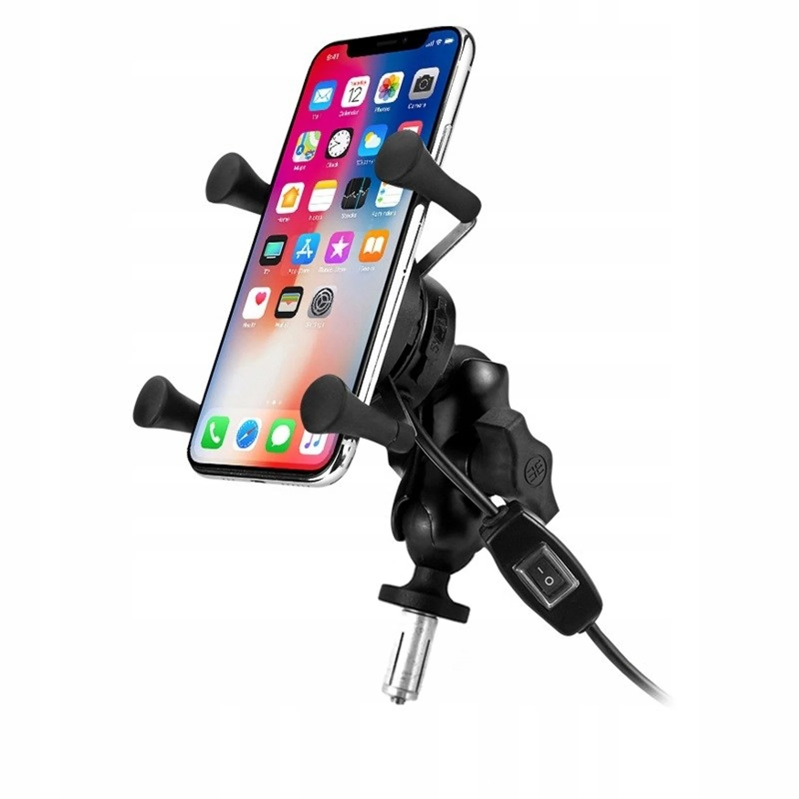 Uchwyt FreedConn MC7W 10W + USB 15,2 cm — zdjęcie 1 z 8
