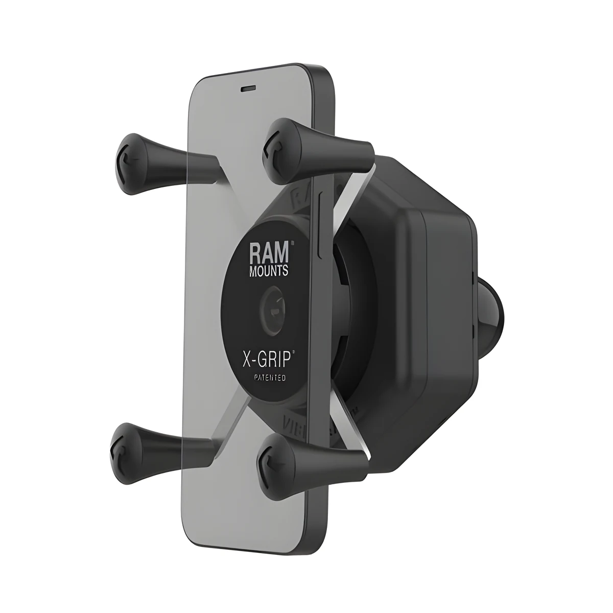 Uchwyt na telefon RAM® X-Grip® z kulką i Vibe-Safe™