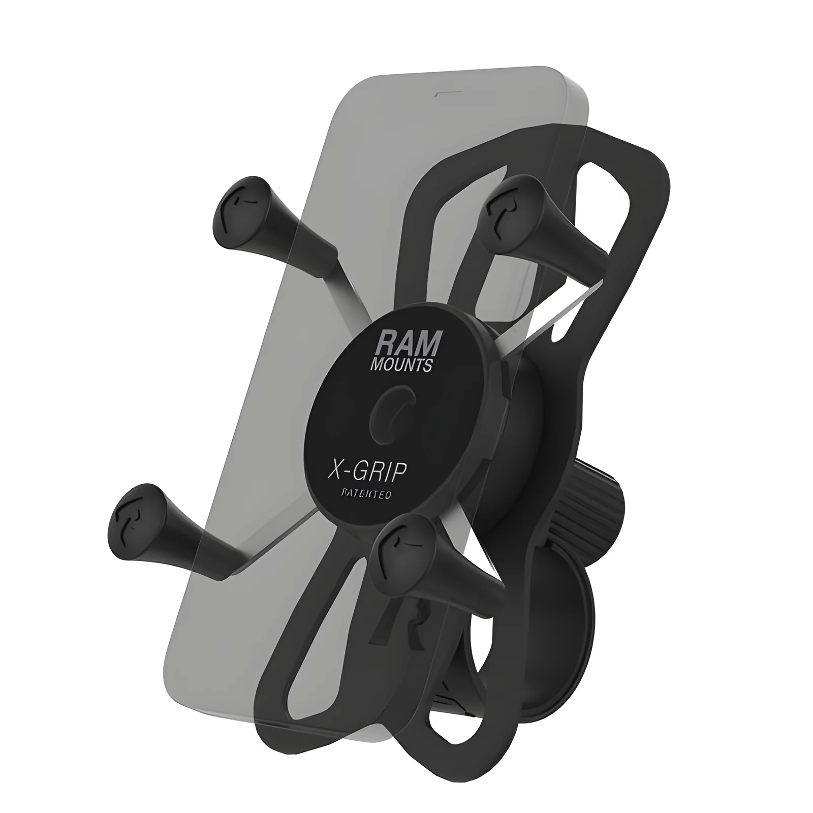 Uchwyt na telefon RAM® X-Grip® z podstawą kierownicy — zdjęcie 1 z 5