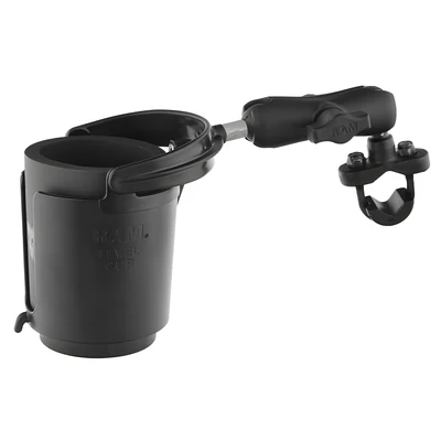 Uchwyt RAM® Level Cup 16oz U-Bolt - szyny .5" - 1,25"