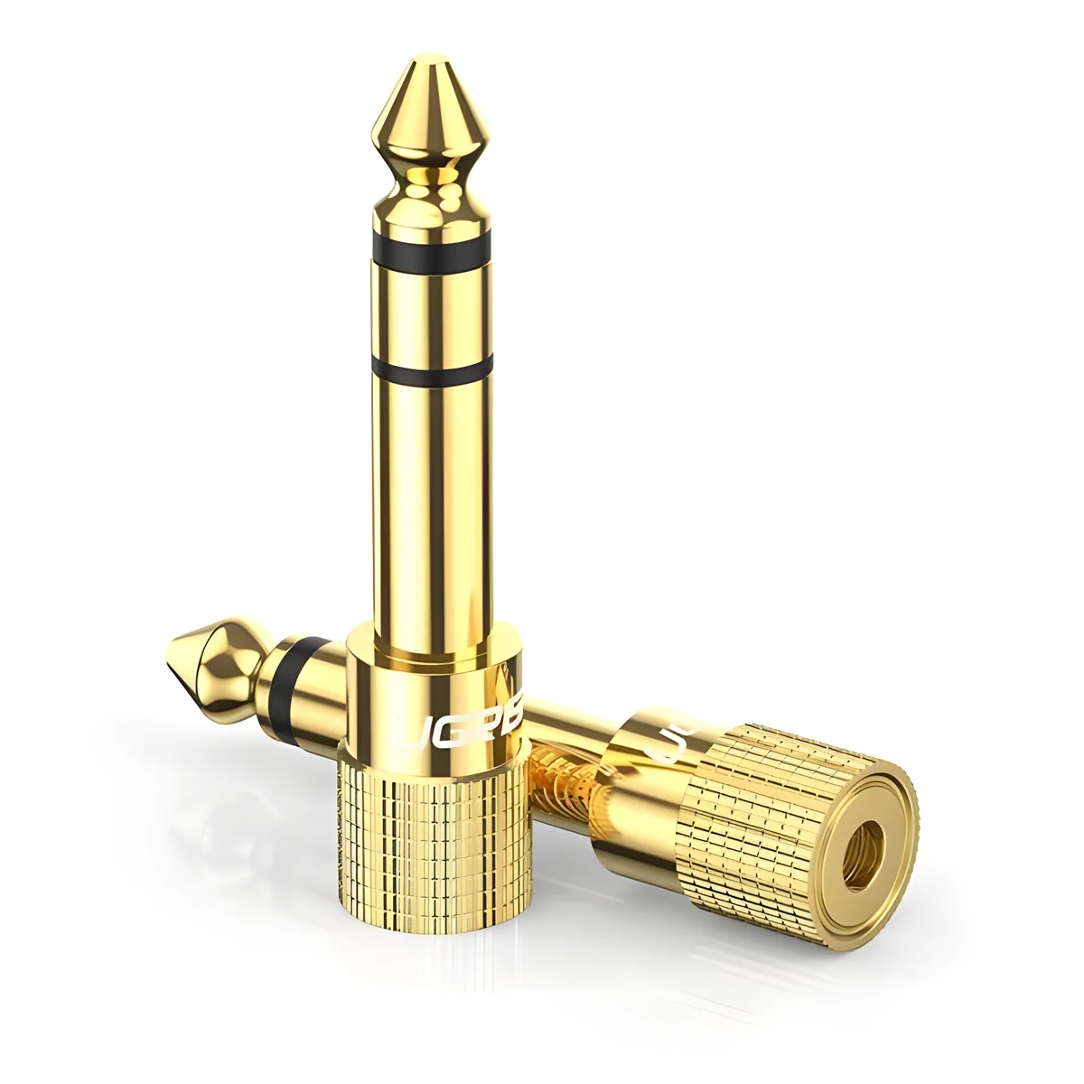 Adapter Ugreen 3,5mm na 6,3mm (złoty)