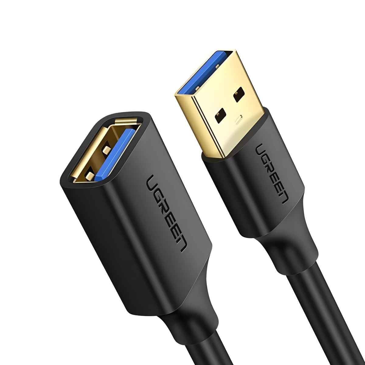 Ugreen kabel USB 3.0 2m z przekołnikiem US129
