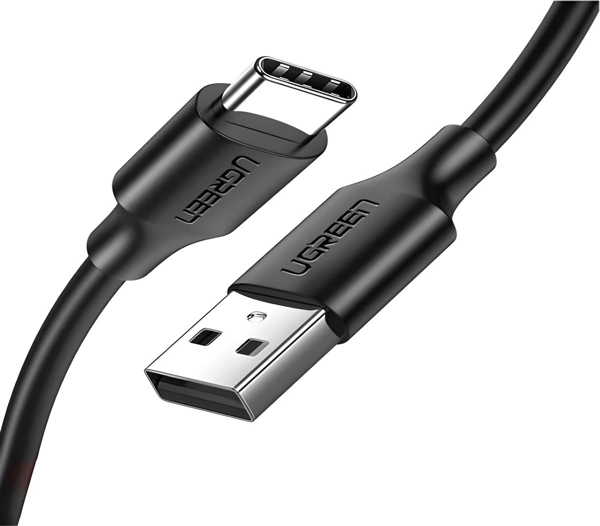 Ugreen kabel USB-A/USB-C 3A 0.25m czarny