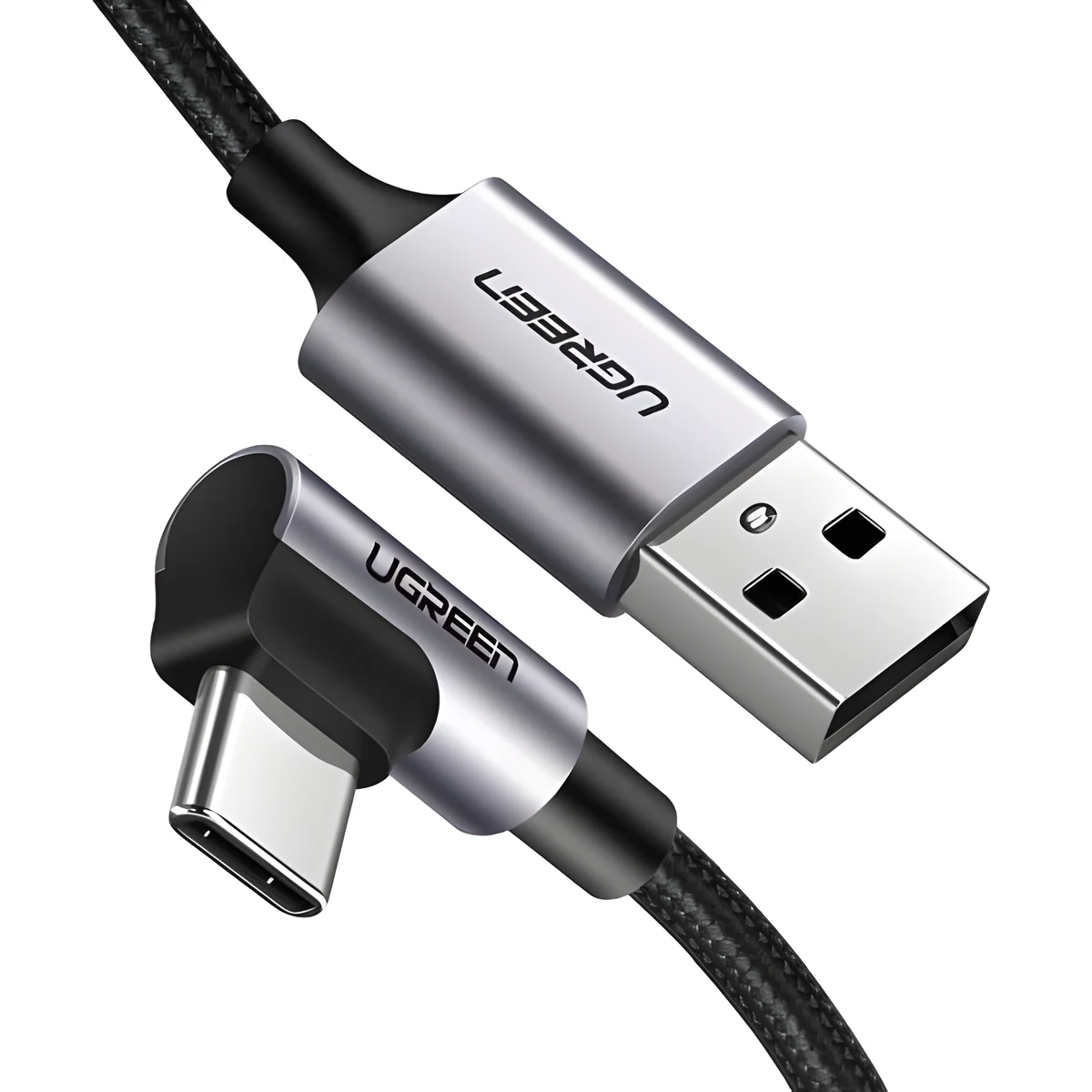 Ugreen kabel USB-A/USB-C 3A 2m (szary)