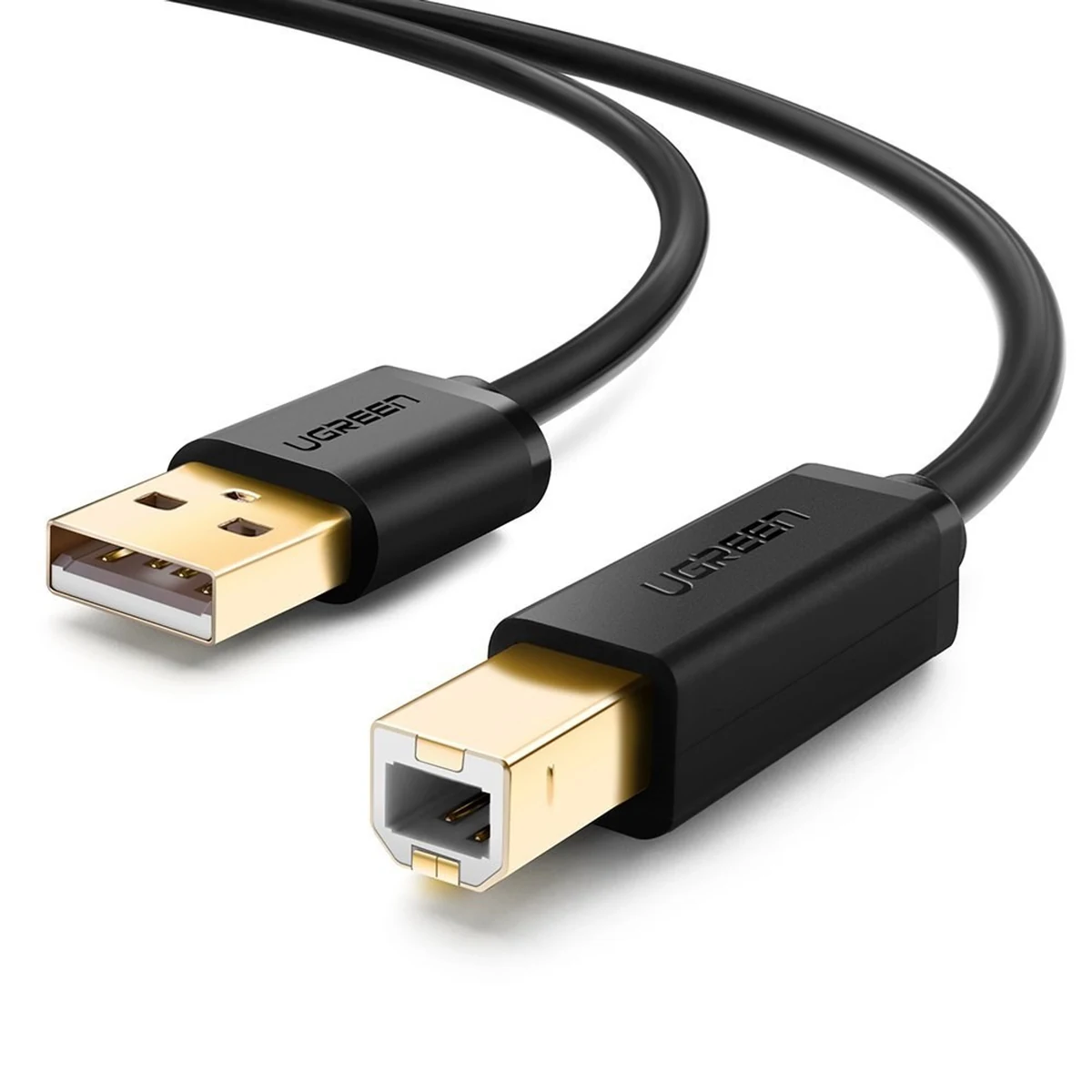 Ugreen kabel USB-USB Typ B 3m czarny