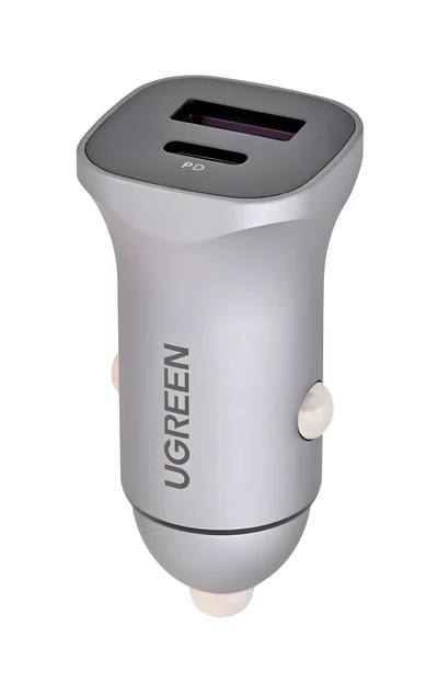 Ugreen ładowarka samochodowa USB C/24W Quick Charge