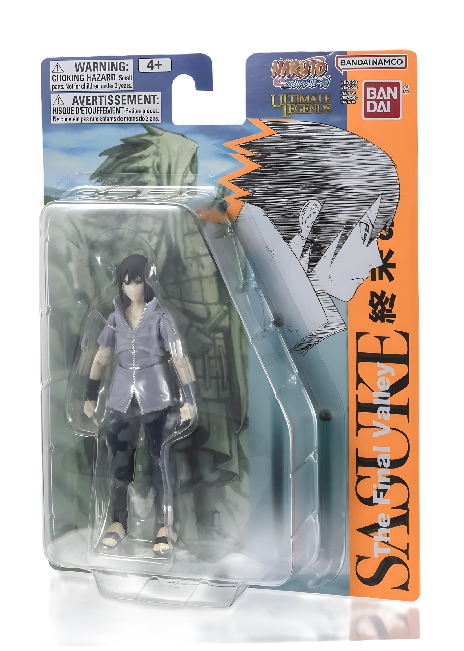 ULTIMATE LEGENDS NARUTO - SASUKE FINAL VALLEY Figurka — zdjęcie 1 z 7