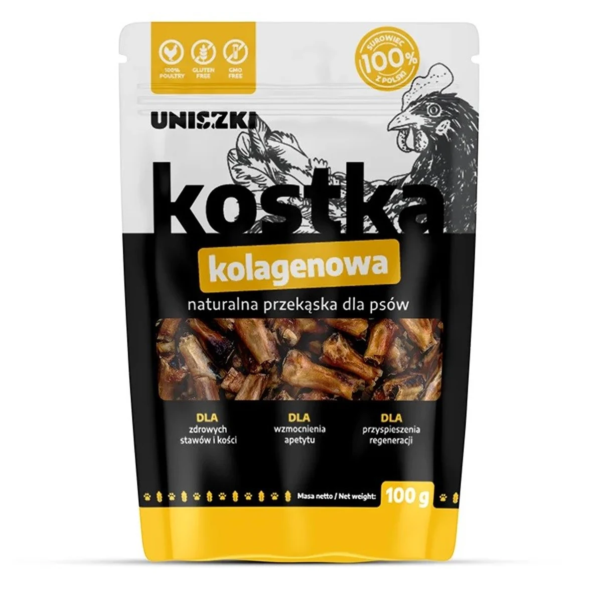 UNISZKI Kostka kolagenowa 100g