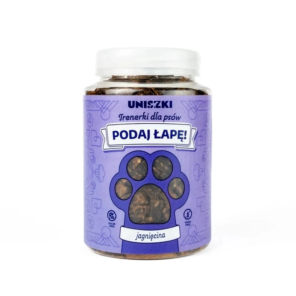 UNISZKI Trenerki jagnięcina 210g dla psa