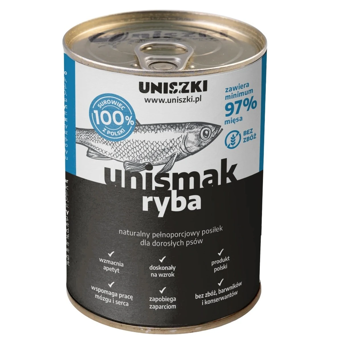 UNISZKI Unismak Ryba 400g - Karma Mokra