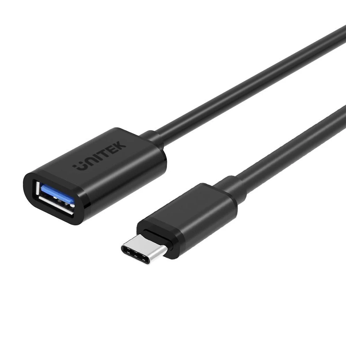 Adapter USB-C - USB-A Unitek, męsko-żeński, 0,2 m