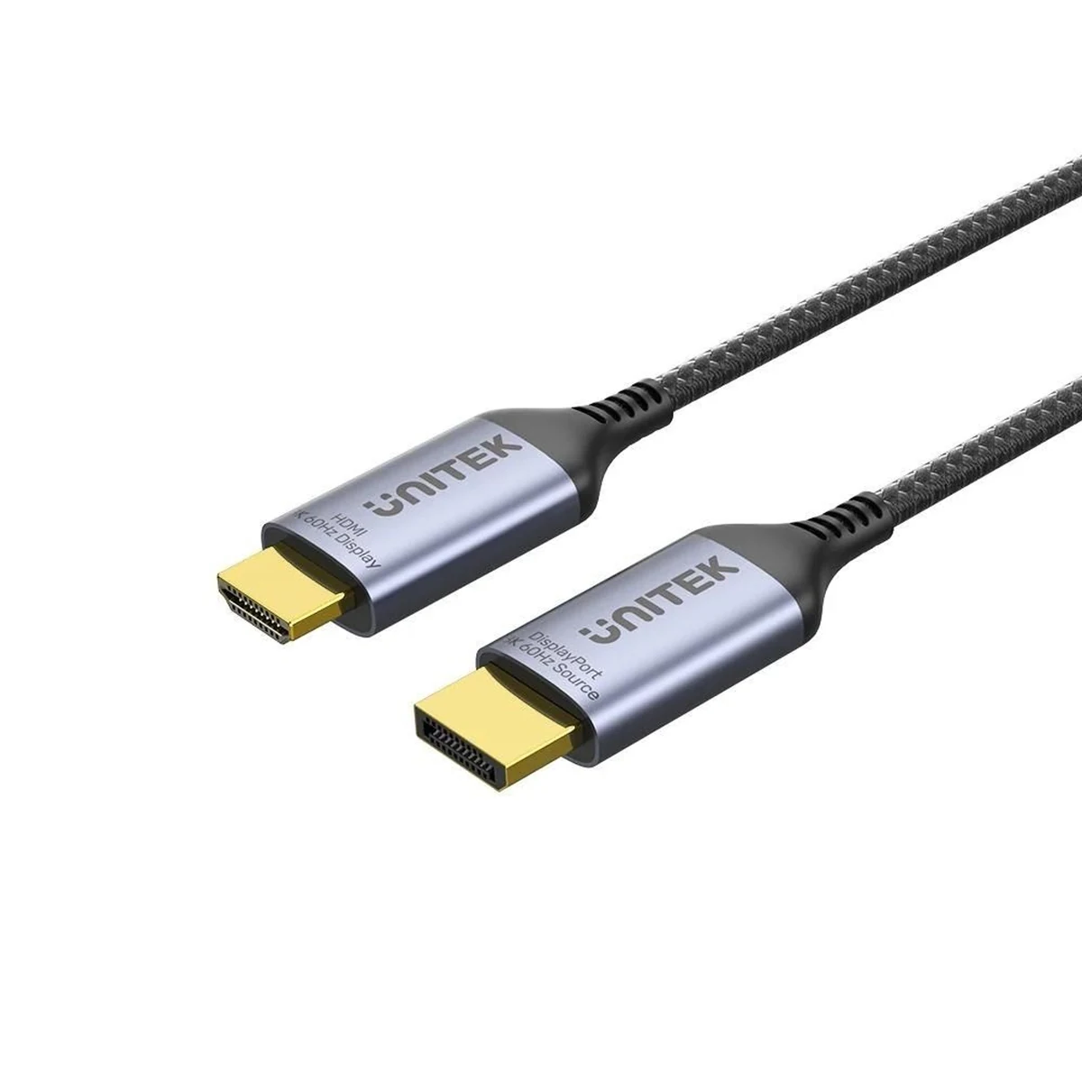 UNITEK KABEL DISPLAYPORT 1.4 DO HDMI 2.1, 1,8M