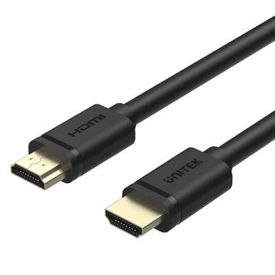 Kabel HDMI UNITEK Basic V2.0, męsko-męski, złocone końcówki, 1 metr