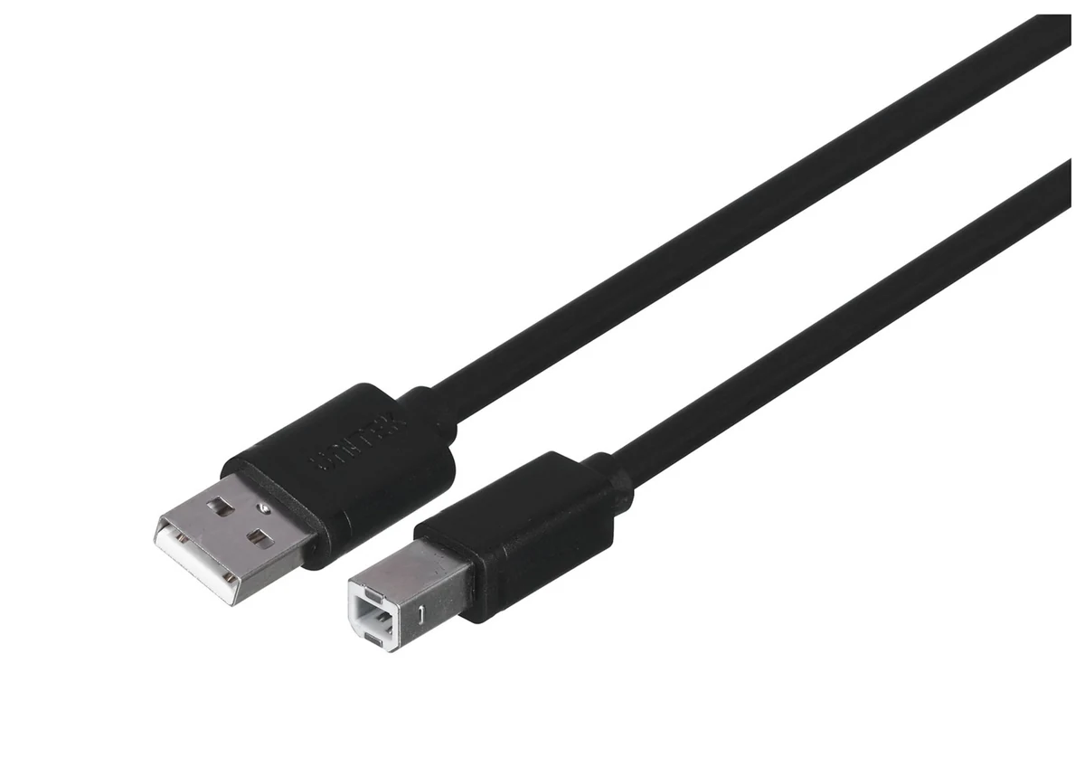 UNITEK KABEL USB AM-BM 3m Czarny