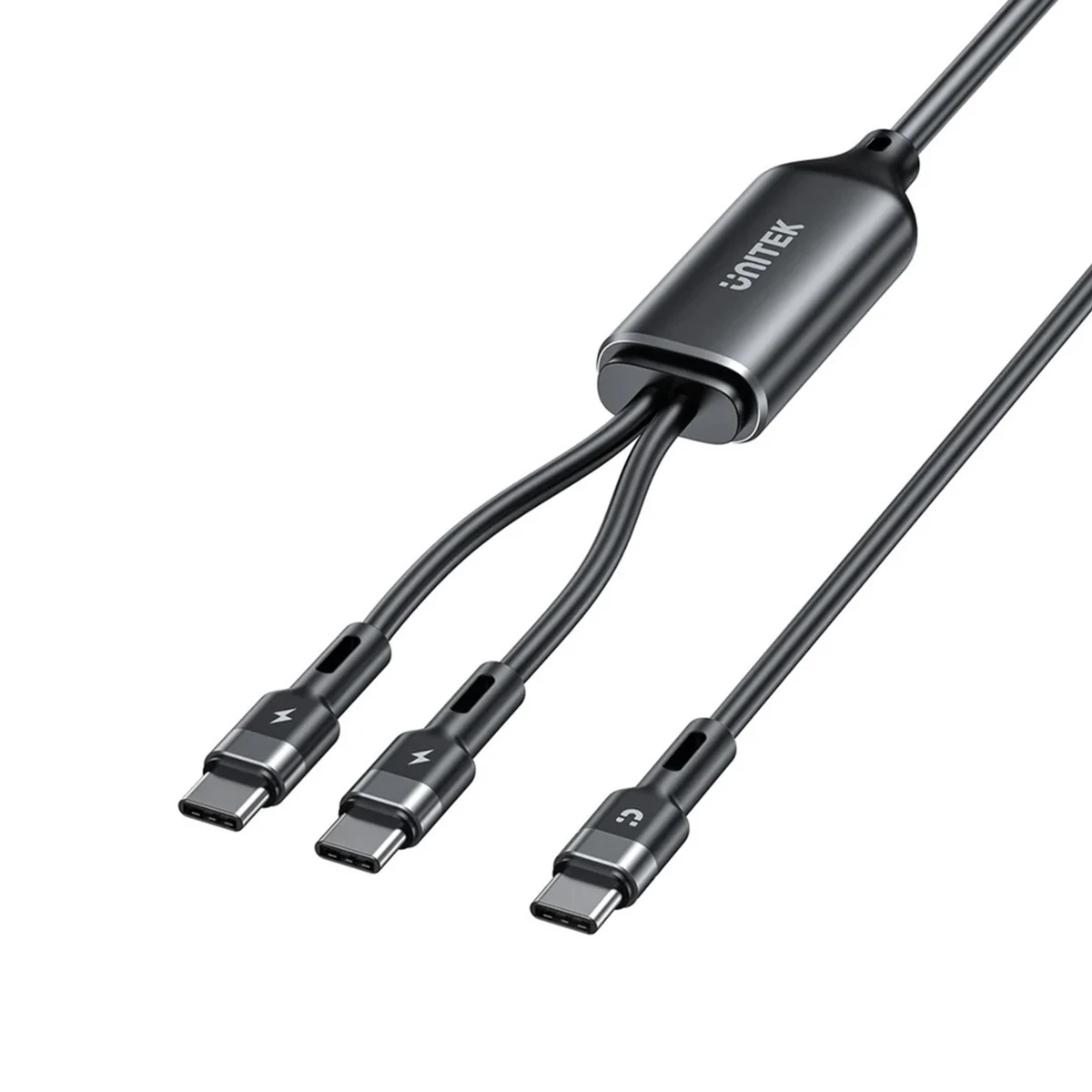 Kabel USB-C 2w1 PD 100W 1,8m - Unitek