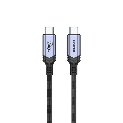 UNITEK KABEL USB-C 3.1, 240W, 2M