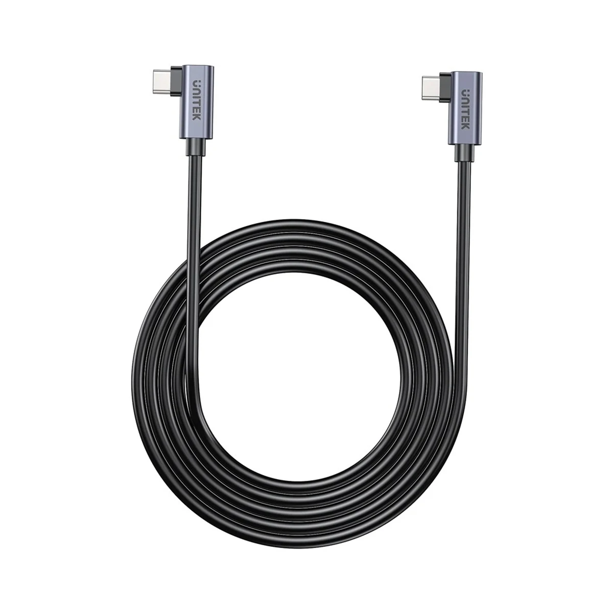 UNITEK KABEL USB-C KĄTOWY 90° PD 100W 1M
