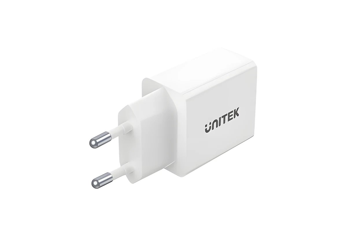 UNITEK ŁADOWARKA 2X USB-A, 12W, BIAŁA