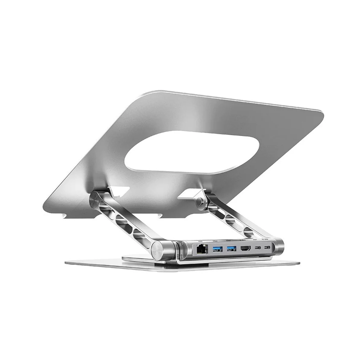 UNITEK PODSTAWKA POD LAPTOP + HUB USB-C, HDMI 1.4
