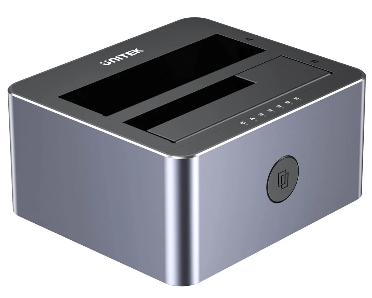 UNITEK STACJA KLONUJĄCA 2 X SATA 2,5/3,5" USB-C