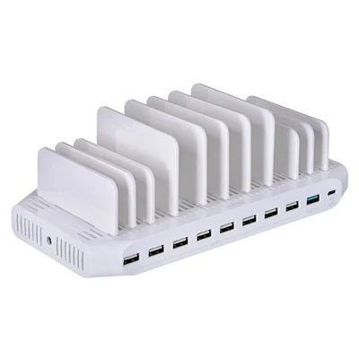 Stacja ładująca UNITEK Y-2190, 10 portów USB, 160W