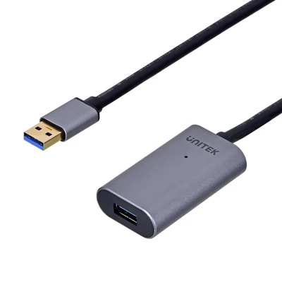 Wzmacniacz sygnału USB 2.0 UNITEK, 5m, Premium