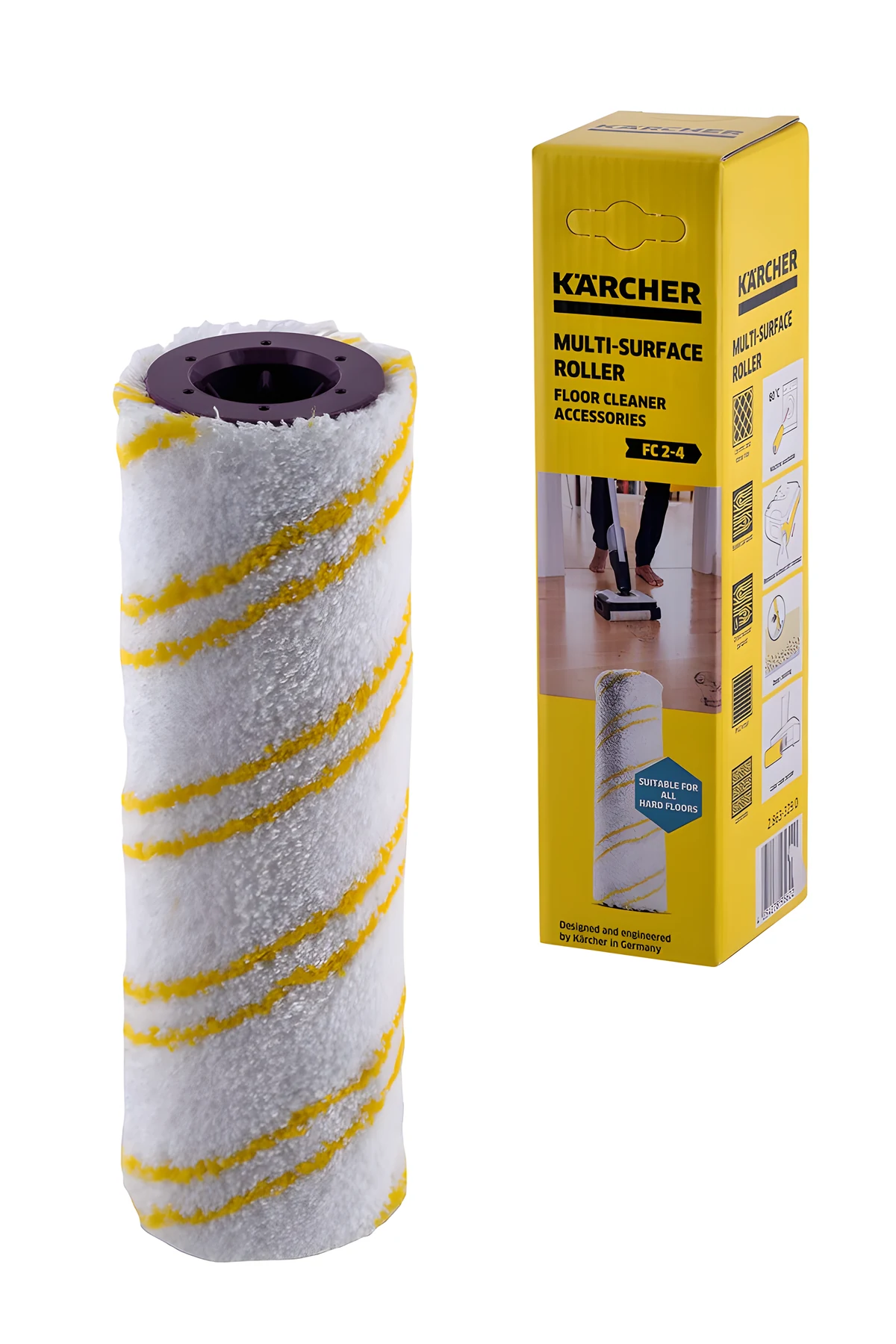 Uniwersalna nakładka czyszcząca Kärcher FC 2 (żółta) - model 2.863-329.0
