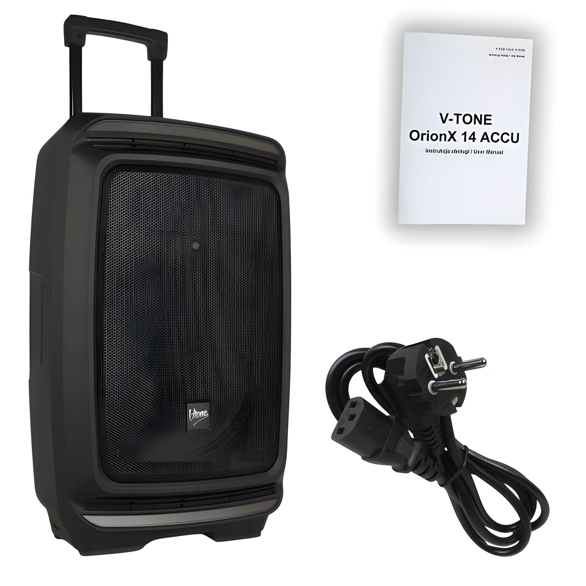 V-TONE OrionX 14 ACCU - Kolumna aktywna czarna