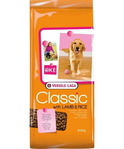 Karma sucha dla psa Versele-Laga Classic Jagnięcina i Ryż - 20 kg