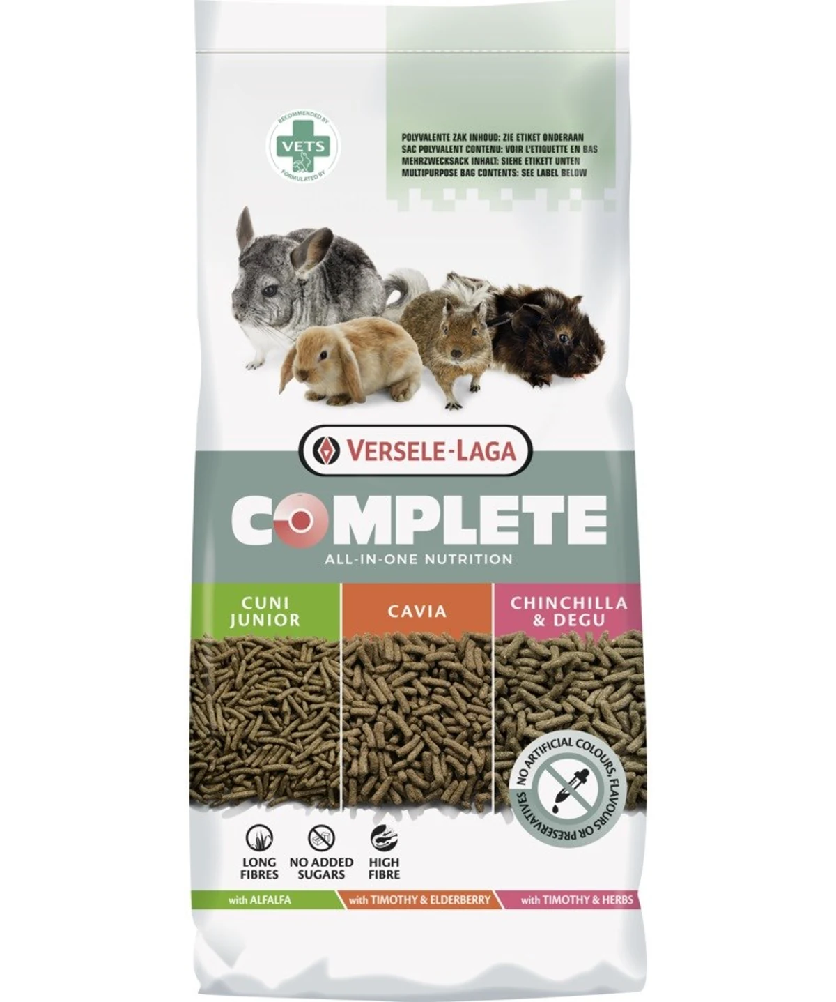 VERSELE LAGA Complete Chinchilla Degu 8 kg