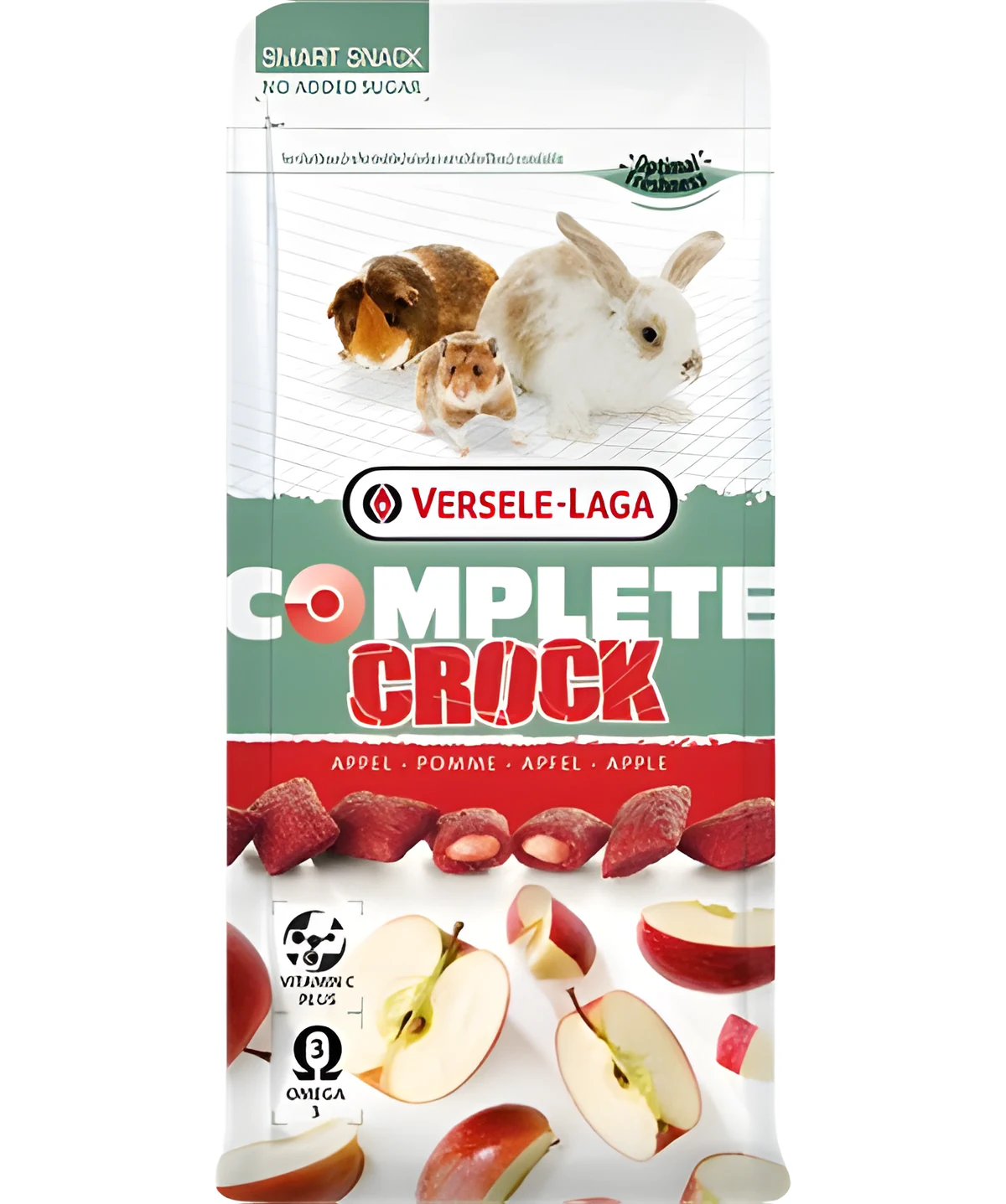Przysmak dla gryzoni VERSELE LAGA Crock Complete Jabłko 50g